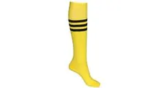 Merco Multipack 4ks United fotbalové štulpny s ponožkou žlutá, junior
