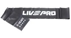 LivePro Multipack 3ks Resistance LP8413 posilovací guma černá