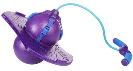 Merco Handle Jump Ball skákací míč s rukojetí fialová