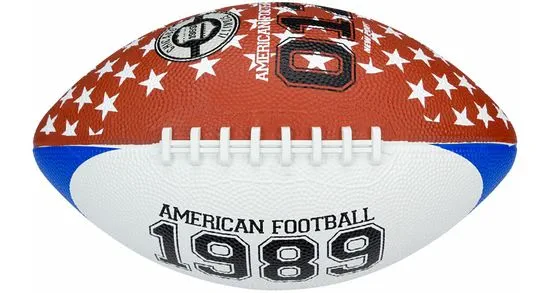 New Port Chicago Large míč pro americký fotbal bílá-hnědá, č. 5