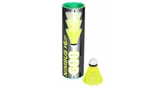 Merco Multipack 3ks Nimbus 600 badmintonové míčky zelená, tuba 6 ks