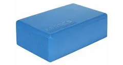 Merco Yoga Block kostka na jógu modrá, 7,5 cm