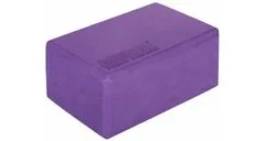 Merco Yoga Block kostka na jógu fialová, 10 cm