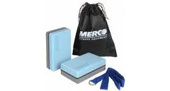 Merco Multipack 2ks Yoga Max set na jógu a pilates modrá