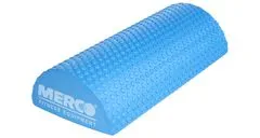 Merco Yoga Roller F7 jóga pěnový půlválec modrá, 30 cm