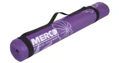Merco Print PVC 4 Mat podložka na cvičení fialová