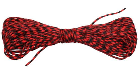 Merco Multipack 4ks 7Core polypropylenové lano 31 m, 4 mm, červená