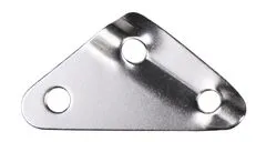 Merco Multipack 10ks Triangle 75 spona stanového lana stříbrná, 1 ks