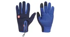 Merco Bike Touch sportovní rukavice modrá, S