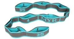Merco Multipack 2ks Yoga 9 Cell strečinkový popruh modrá, 1 ks