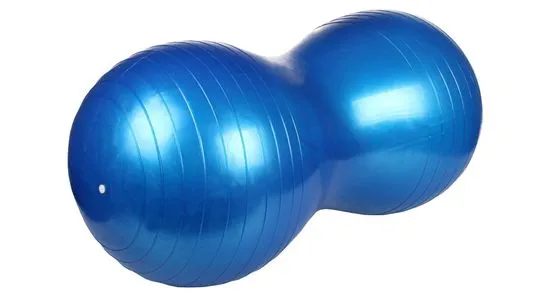 Merco Peanut Ball 45 gymnastický míč modrá, 1 ks
