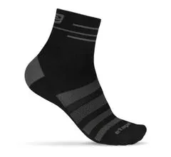 Etape SOX sportovní ponožky černá-antracitová, XL