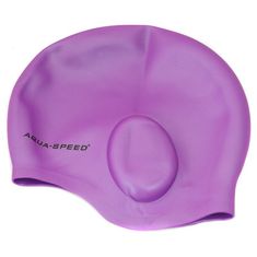 Aqua Speed Multipack 4ks Ear koupací čepice fialová