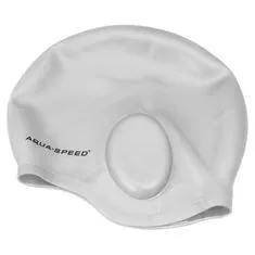 Aqua Speed Multipack 4ks Ear koupací čepice stříbrná