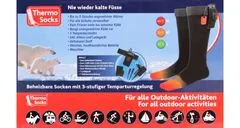 ThermoSoles & Gloves Thermo Socks Set vyhřívané podkolenky, M
