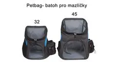 Merco Petbag 45 batoh na mazlíčky modrá