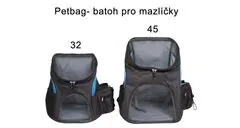 Merco Petbag 32 batoh na mazlíčky šedá
