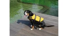 Merco Dog Swimmer plovací vesta pro psa žlutá, S