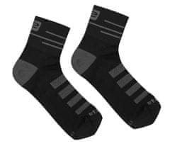 Etape SOX sportovní ponožky černá-antracitová, M/L