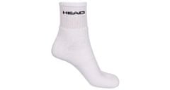 Head Short Crew 3P sportovní ponožky bílá, EU 43-46