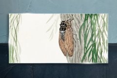 COLORAY.CZ Obraz na skle Strom asijských hmyze listy 120x60 cm