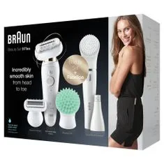 Braun beauty set Silk-épil 9 Flex 9-300 Bílý/Zlatý