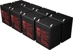 T6 power Sada baterií pro APC Smart-UPS SUA3000R2X180, VRLA, 12 V