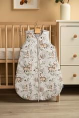 Sensillo Dětský spací obleček 45x70cm “S” Olejově bílý se vzorem
