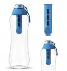 DAFI Filtrační láhev na vodu 0,5L + 1 Filtr modrá