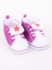YOCLUB Yoclub Dětská dívčí obuv OBO-0183G-1000 Purple 3-9 měsíců