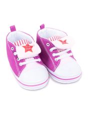 YOCLUB Yoclub Dětská dívčí obuv OBO-0183G-1000 Purple 3-9 měsíců