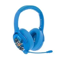 Cosmos+ dětská bluetooth sluchátka s odnímatelným mikrofonem, světle modrá