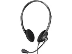 Sandberg PC MiniJack Headset Bulk, headset s mikrofonem, černá