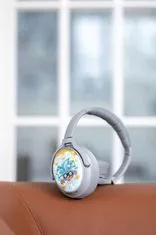 Cosmos+ dětská bluetooth sluchátka s odnímatelným mikrofonem, světle šedá