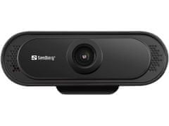 Sandberg USB Webcam Saver 1080P, černá