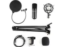 Sandberg Streamer USB mikrofon Kit, černý