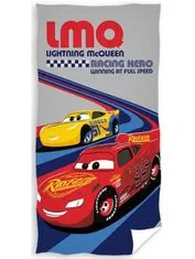 Jerry Fabrics Dětská bavlněná osuška Auta - Blesk McQueen 95