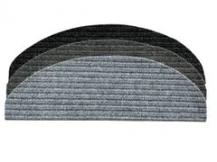 eoshop Nášlapy na schody Rio (obdélník a půlkruh) (Varianta: Rio šedý 28 x 65 cm půlkruh)
