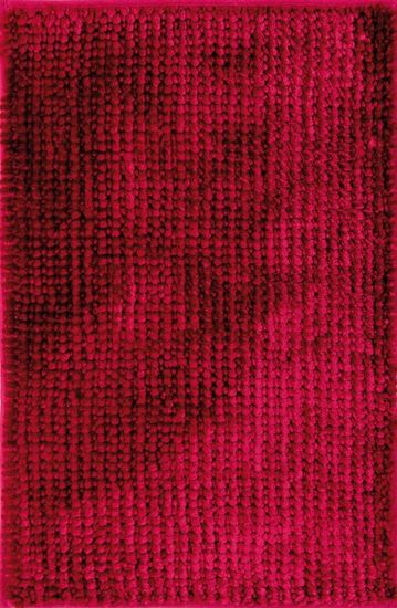 eoshop Předložka do koupelny Ella červená (Varianta: 40 x 50 cm)