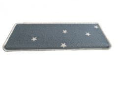 eoshop Nášlapy na schody Hvězdičky (Varianta: Hvězdička modrá 25 x 80 cm obdélník)