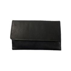Dailyclothing Dámská kožená peněženka - černá 4471