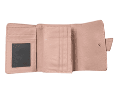 Dailyclothing Dámská peněženka s přezkou - světle růžová 549