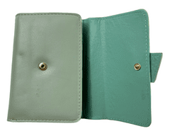 Dailyclothing Dámská peněženka s přezkou - zelená 549