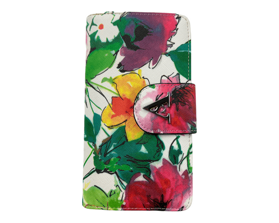 Dailyclothing Dámská peněženka s květinami - barevná P410