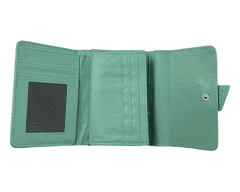 Dailyclothing Dámská peněženka s přezkou - zelená 549