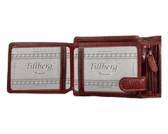 Dailyclothing Celokožená peněženka s křídly - červená 2568