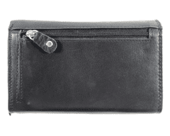 Dailyclothing Dámská kožená peněženka černá 2240