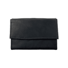 Dailyclothing Dámská kožená peněženka - černá 449