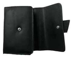 Dailyclothing Dámská peněženka s přezkou - černá 549