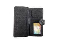 Dailyclothing Dámská peněženka s motivem - černá 7536